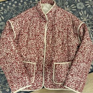 Quilted puffy jacket